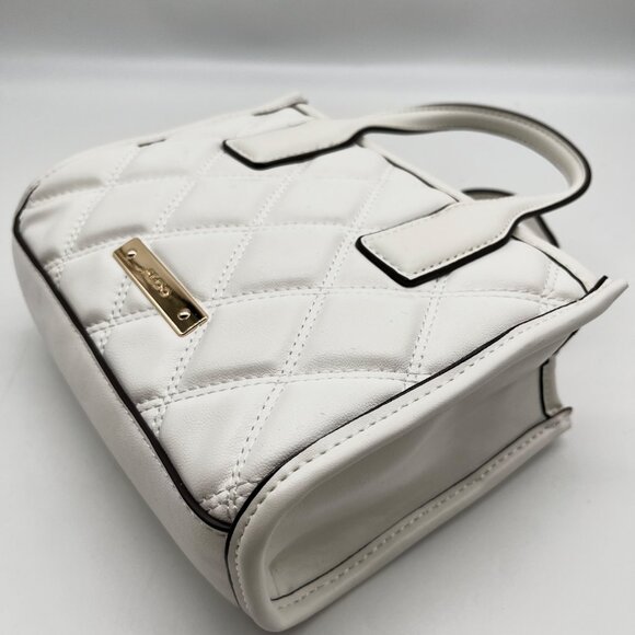 Aldo White Keylani Small Satchel Bag - Picture 9 of 10